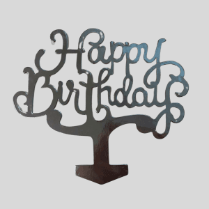 Topper Cake Happy (5pzs)